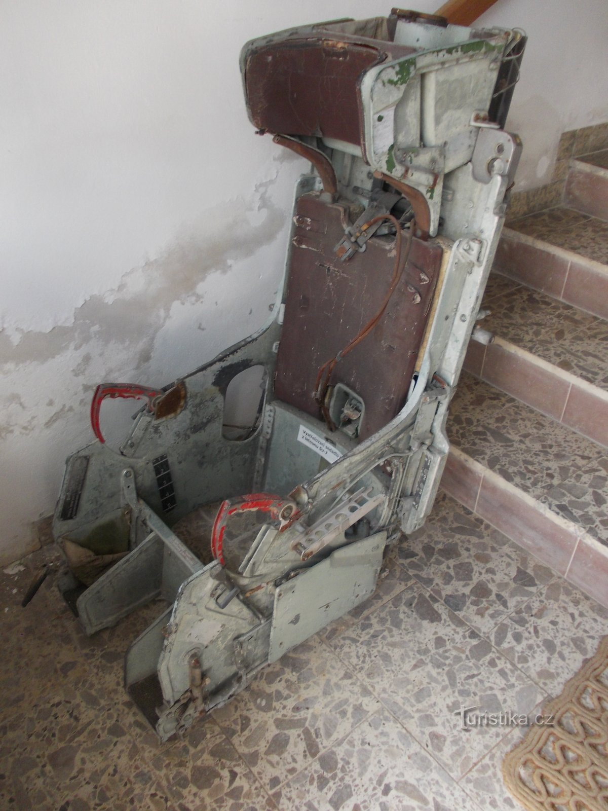 ejection seat from the Su - 7 machine