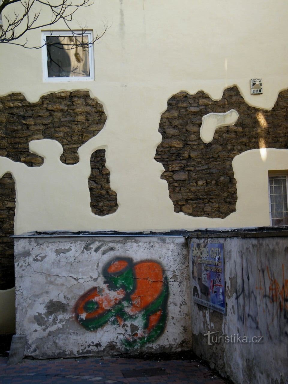 décoration des murs de la ville