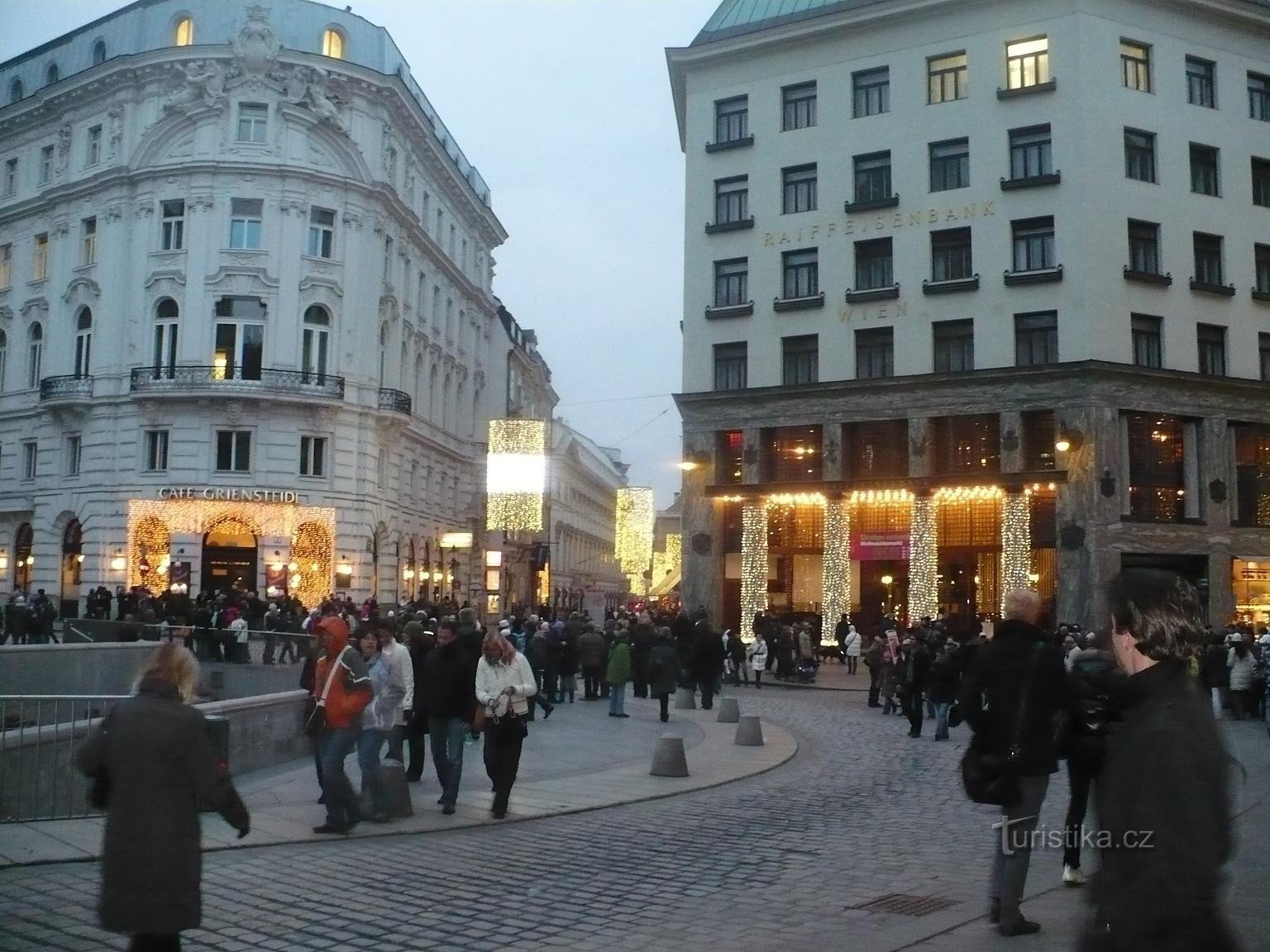 Decoración frente al Hofburg