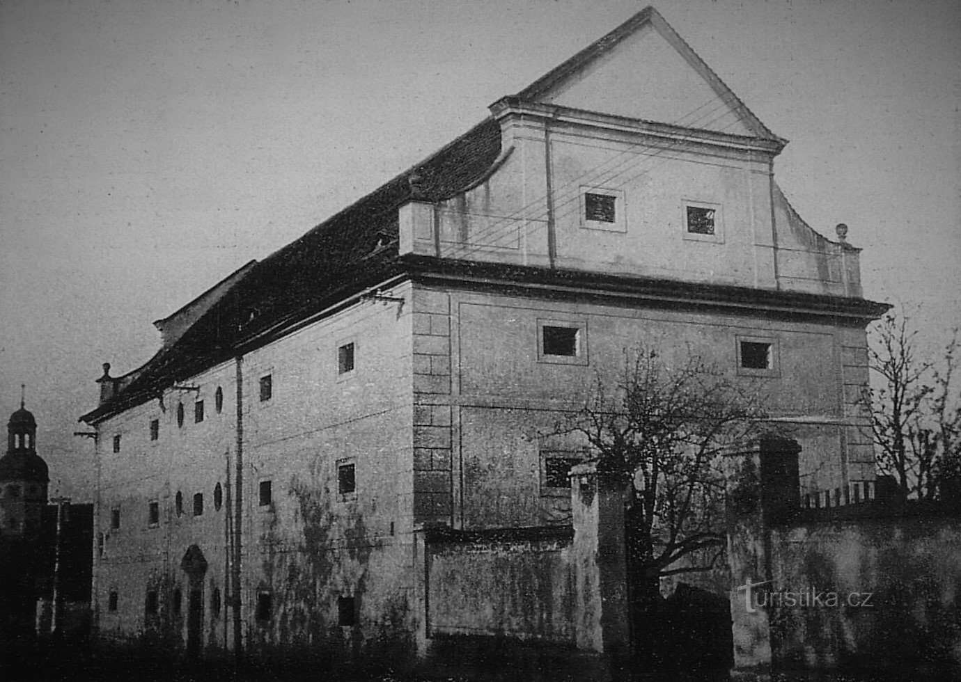 Das Aussehen der Halde Roudnice Ende der 20er Jahre des 20. Jahrhunderts