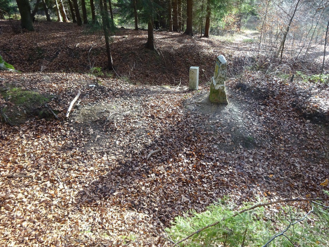 Wappenstein of Juliusstein, jaar 1544, Boheemse leeuw en gekruiste zwaarden