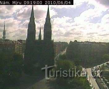 Webcam - Praga - Náměstí Miru
