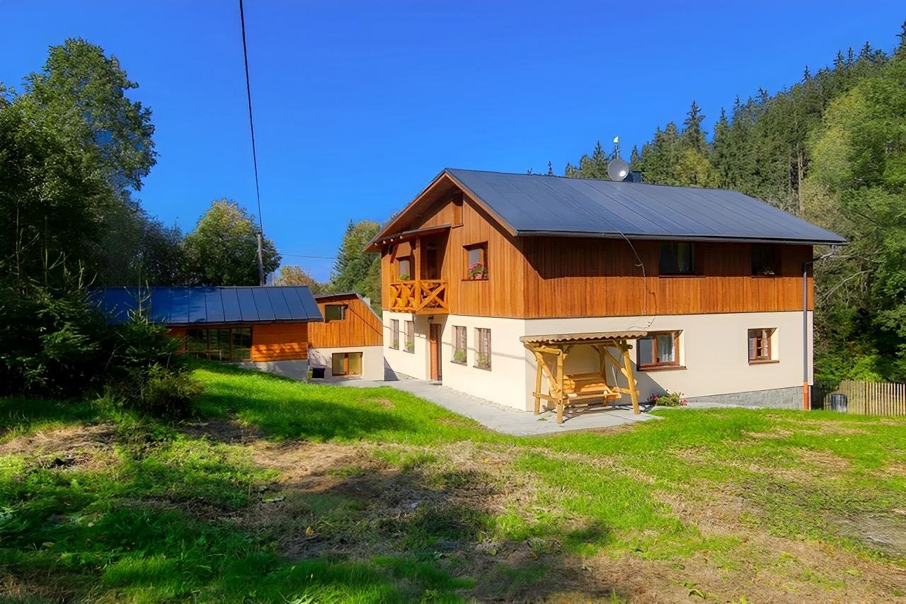 Wellness chalupa Karolinka s vířivkou a saunou