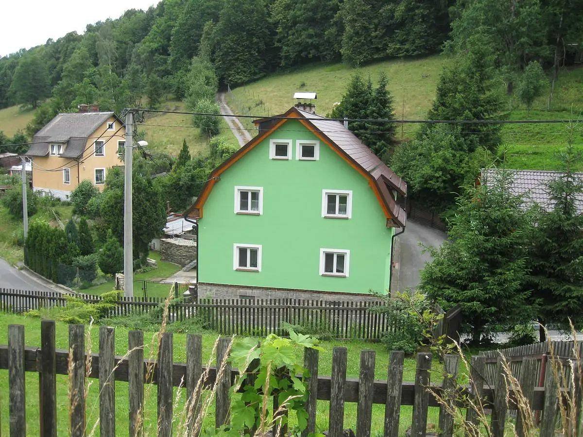 Casa de bienestar en Křížovým vrchem alojamiento Dětřichov, Jeseník