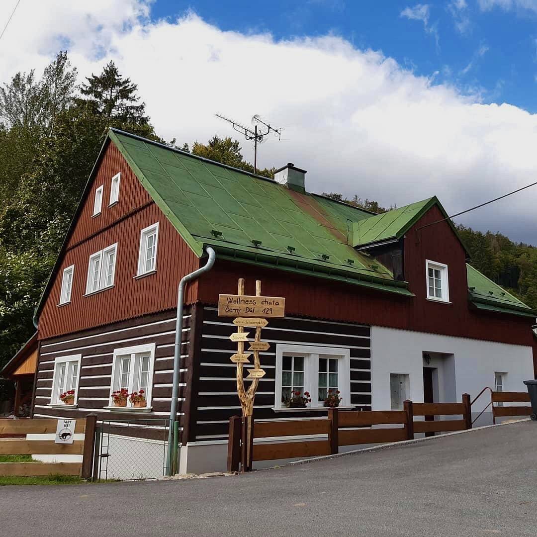 wellness huisje Černý Důl