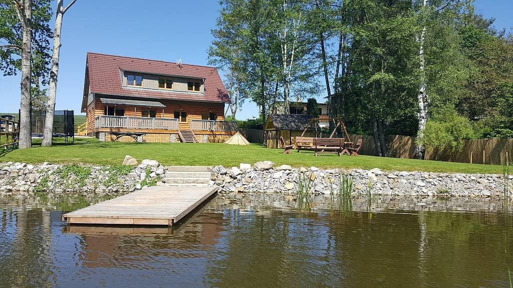 Wellness Chata Sýkorka najem Křemž blizu Český Krumlov