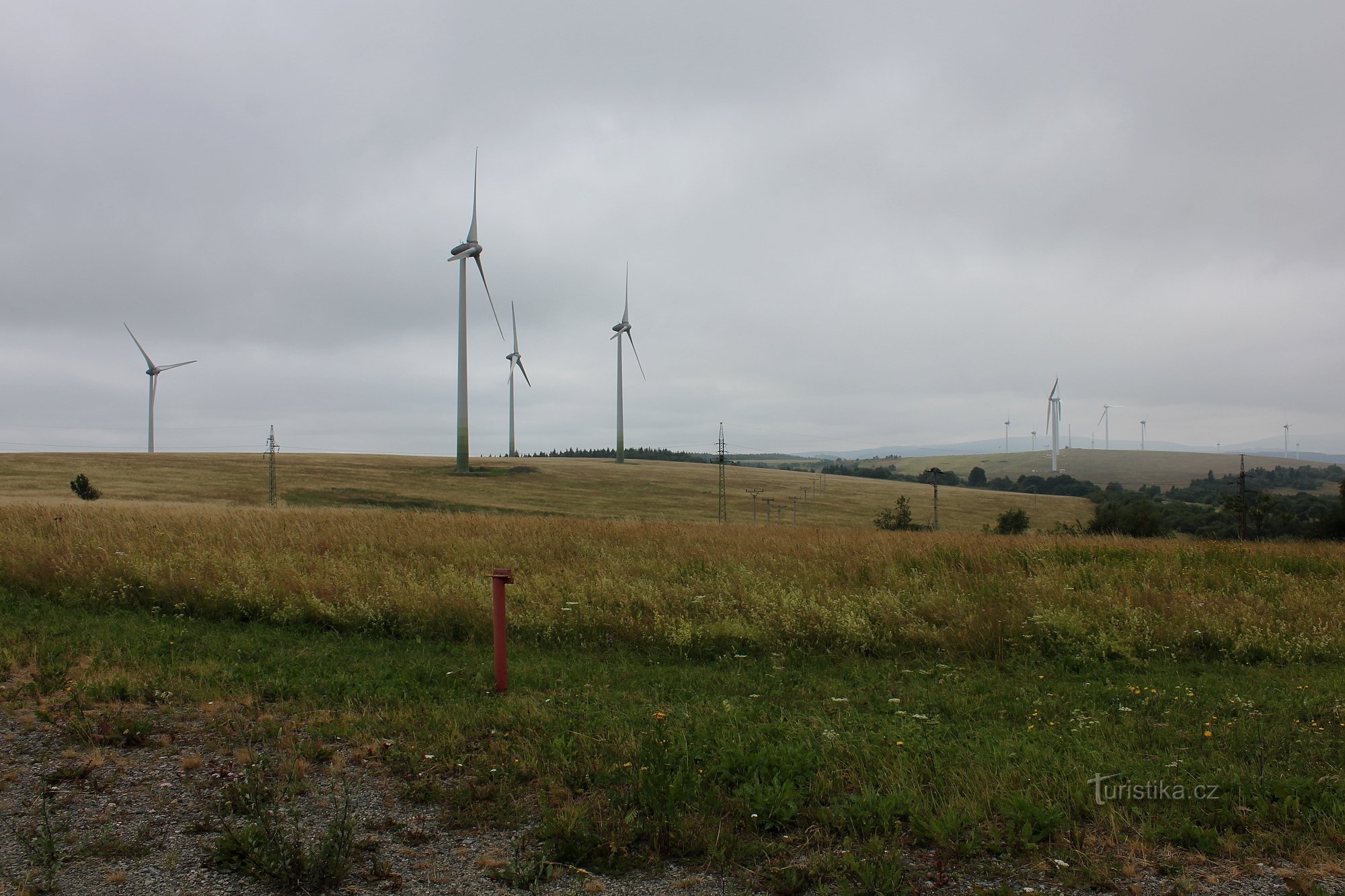 Windpark Kryštofovy Hamry