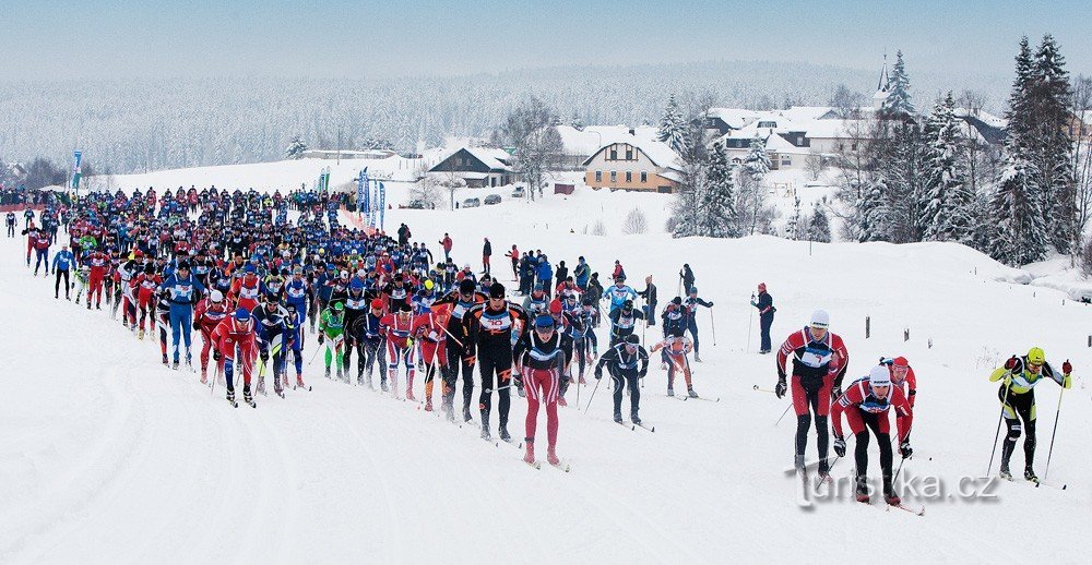 www.stopaprozivot.cz - Šumavský skimaraton