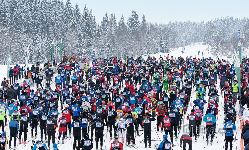 www.stopaprozivot.cz - Marathon de ski de Šumava