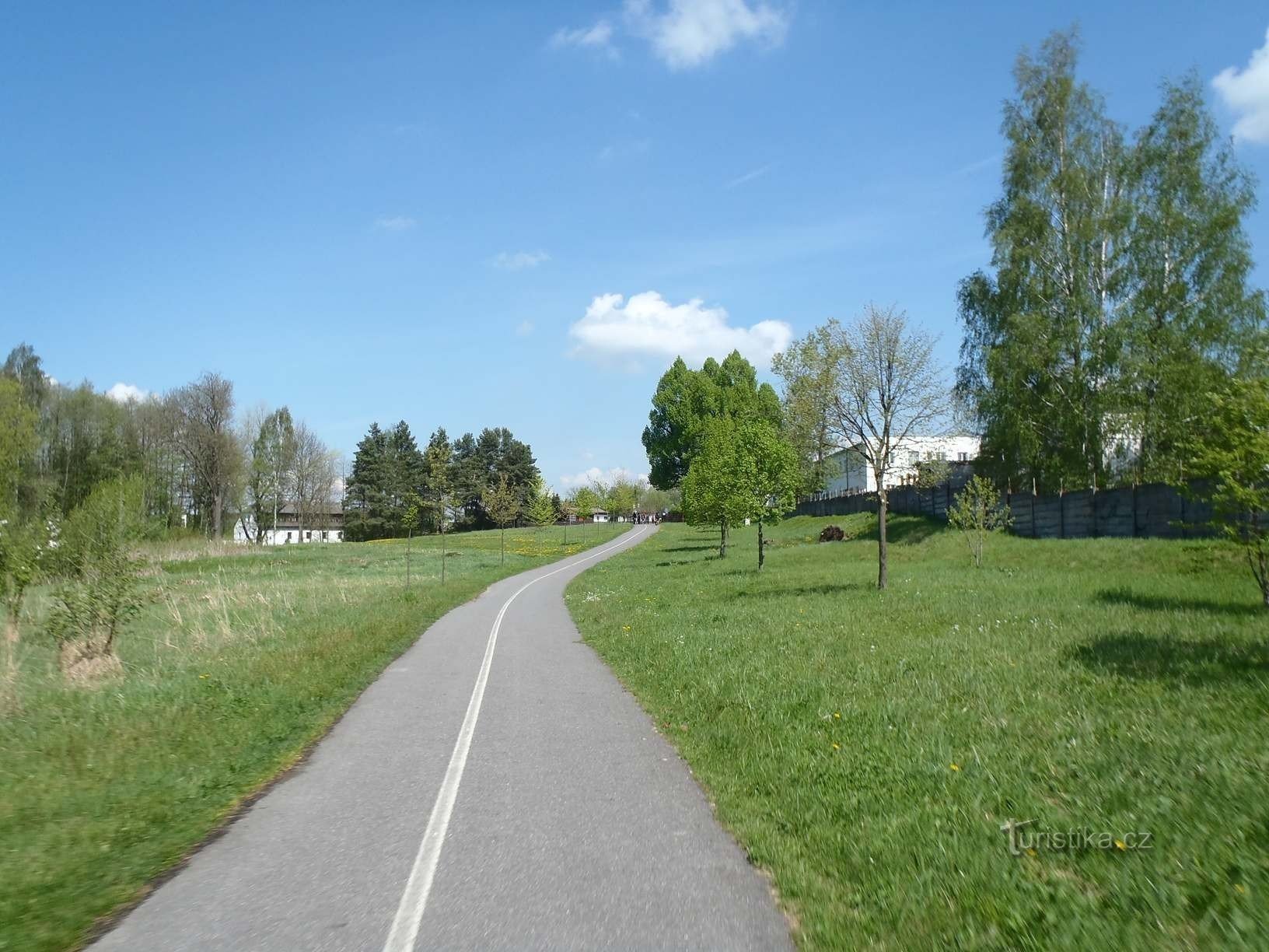 traseu cu bicicleta in jurul cladirilor Tokozu - 5.5.2012