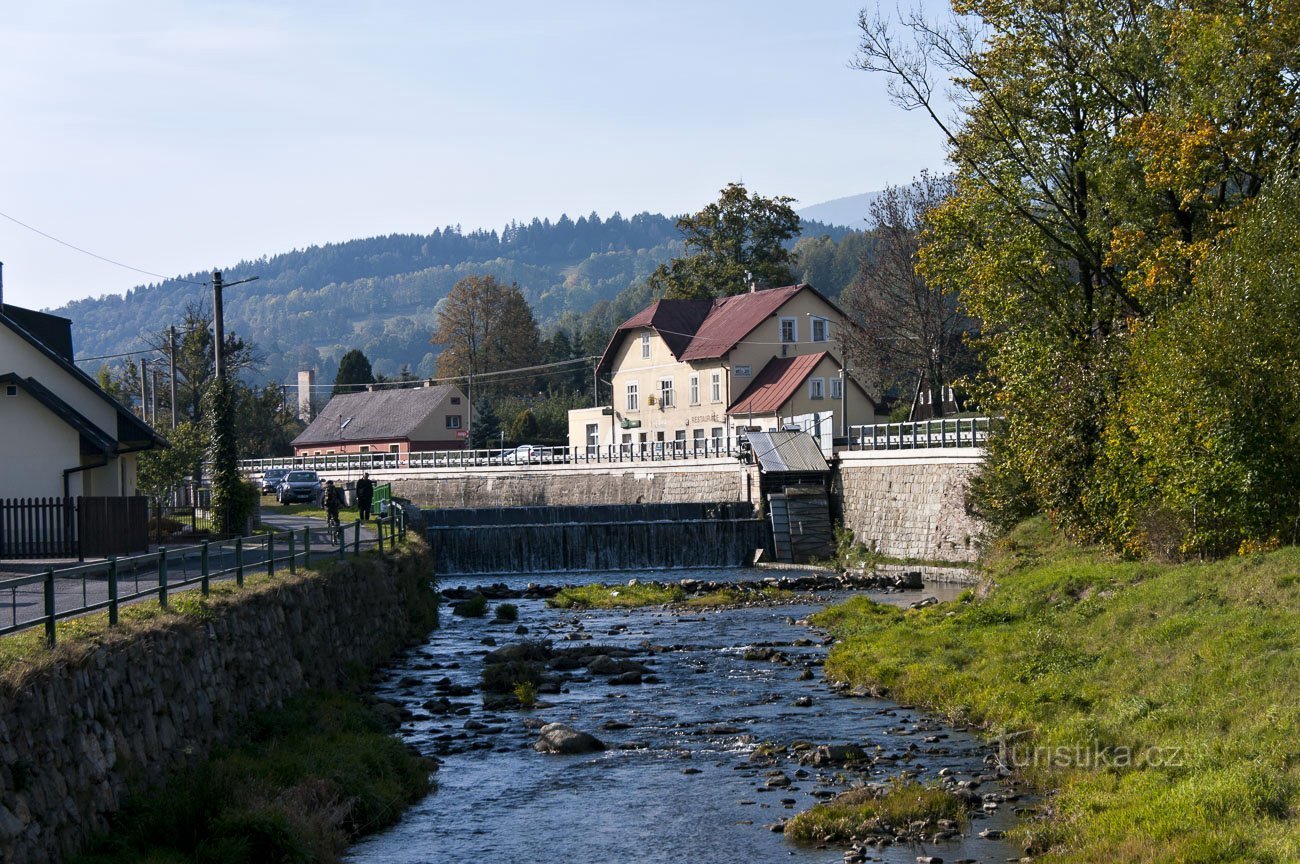 Von Adolfovice nach Domašov über Spálena