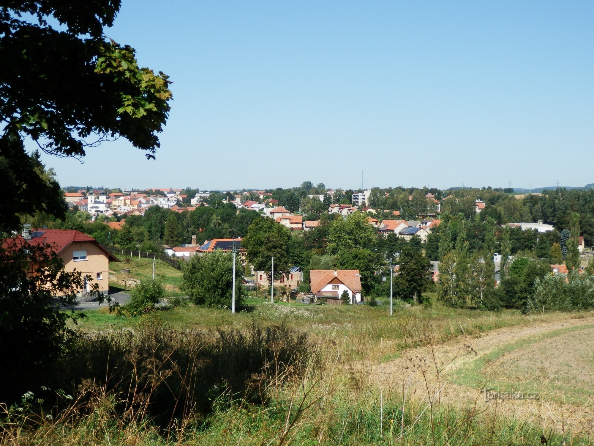 Bystřice nad Pernštejnemtől Nedvědice-ig