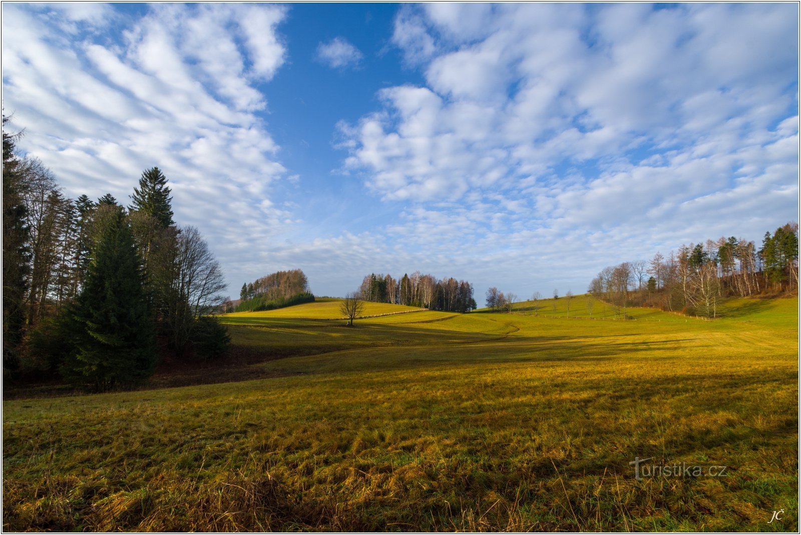 Från vägen till Signal, ovanför Řeřišný.