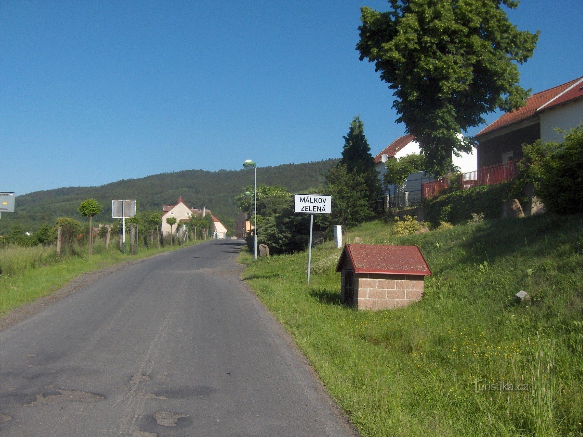 From Chomutov to the new lookout tower