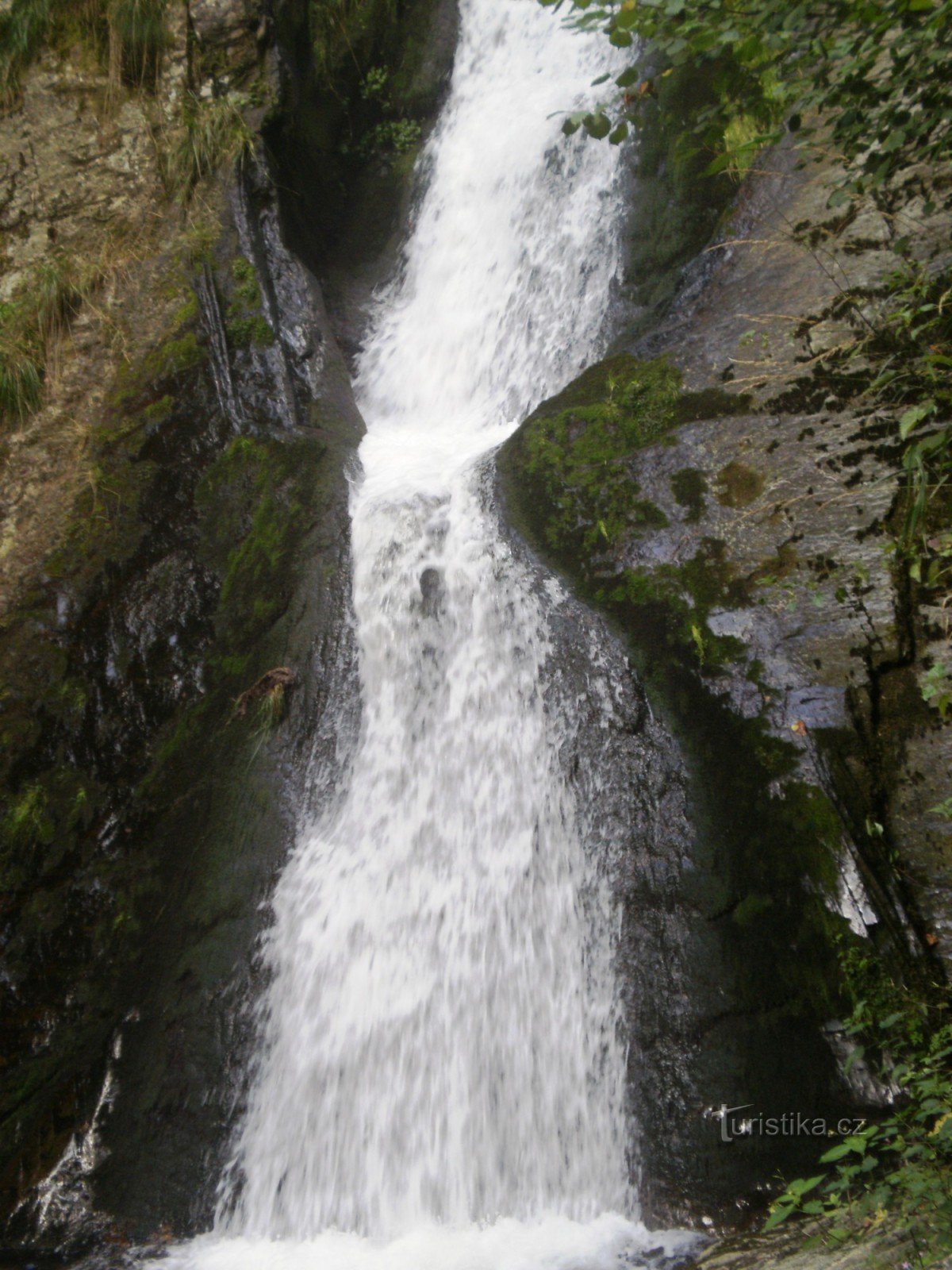 De Dlouhá Loučka à travers les cascades jusqu'à Rýmařov