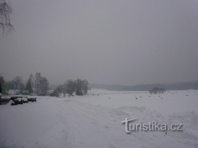 Fra Doubica til Krásná Lípa - via Kyjov og Krásný Buk (Lusatian Mountains og Tjekkiet)