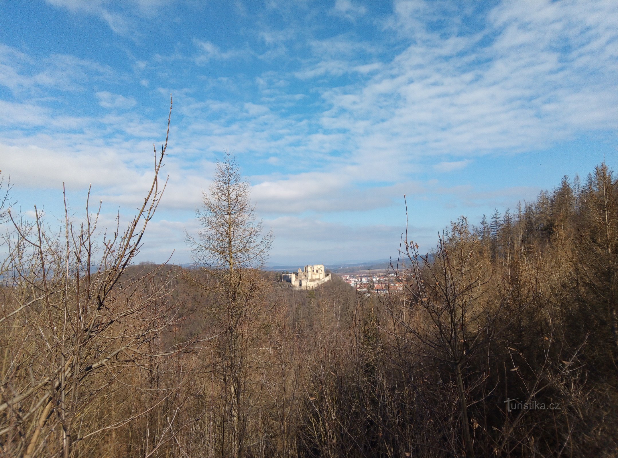 Ungewöhnlich von Doubravice nach Boskovice und Skalice