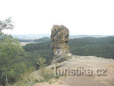 De Dřevčice al castillo de Čap y viceversa