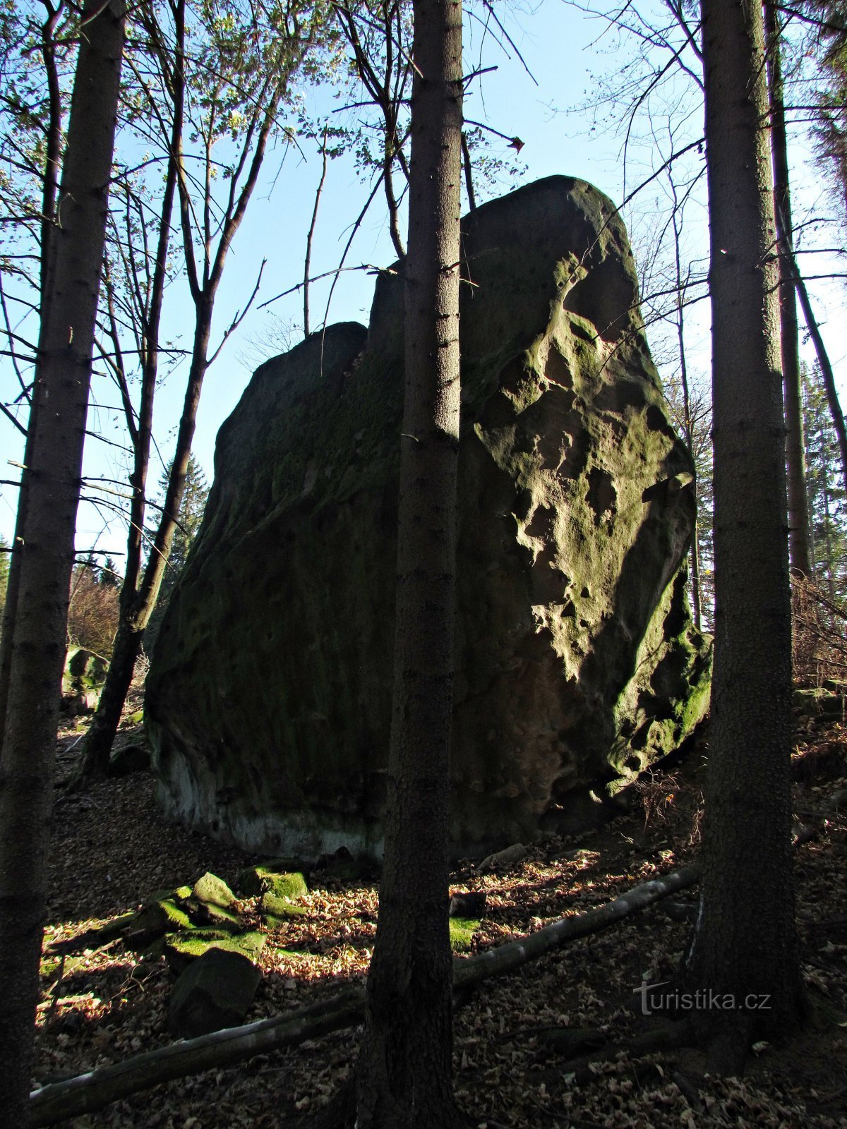 From Držková to visit the rocks U Juránků