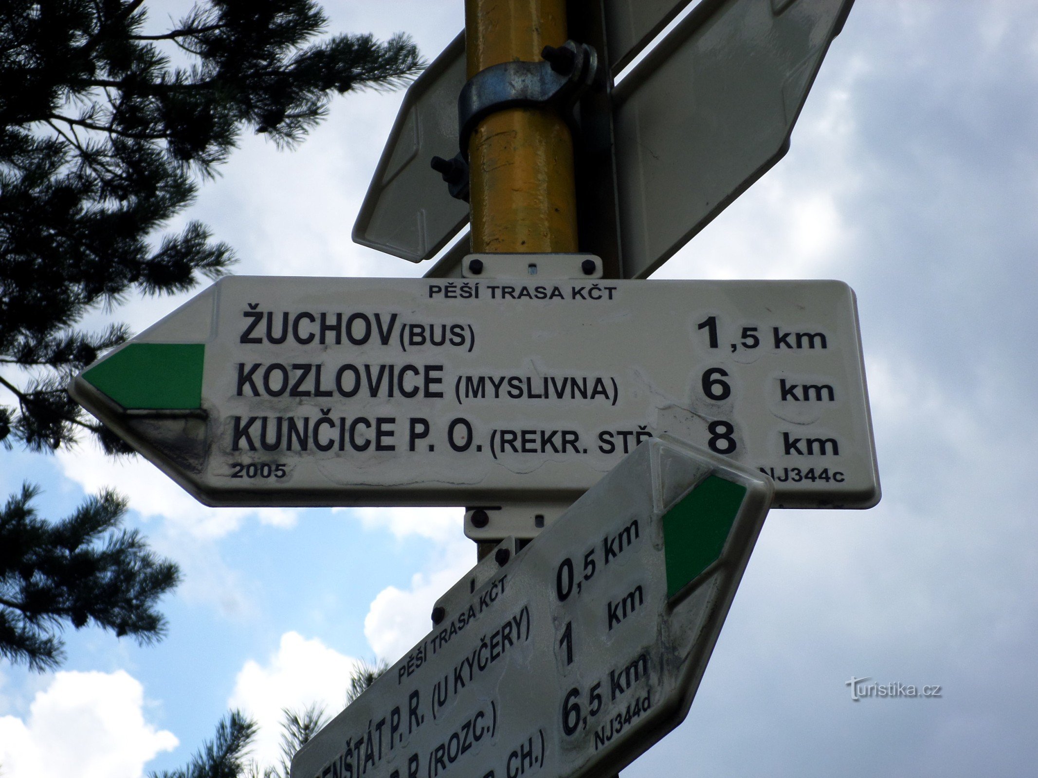 De la Frenštát la Kozlovice