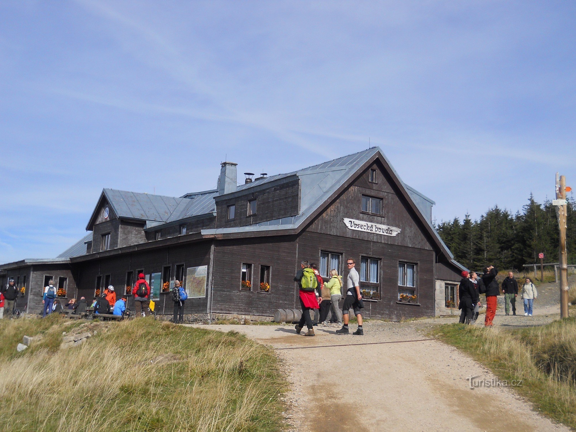 Fra Harrachov til Svinské kameny og tilbage