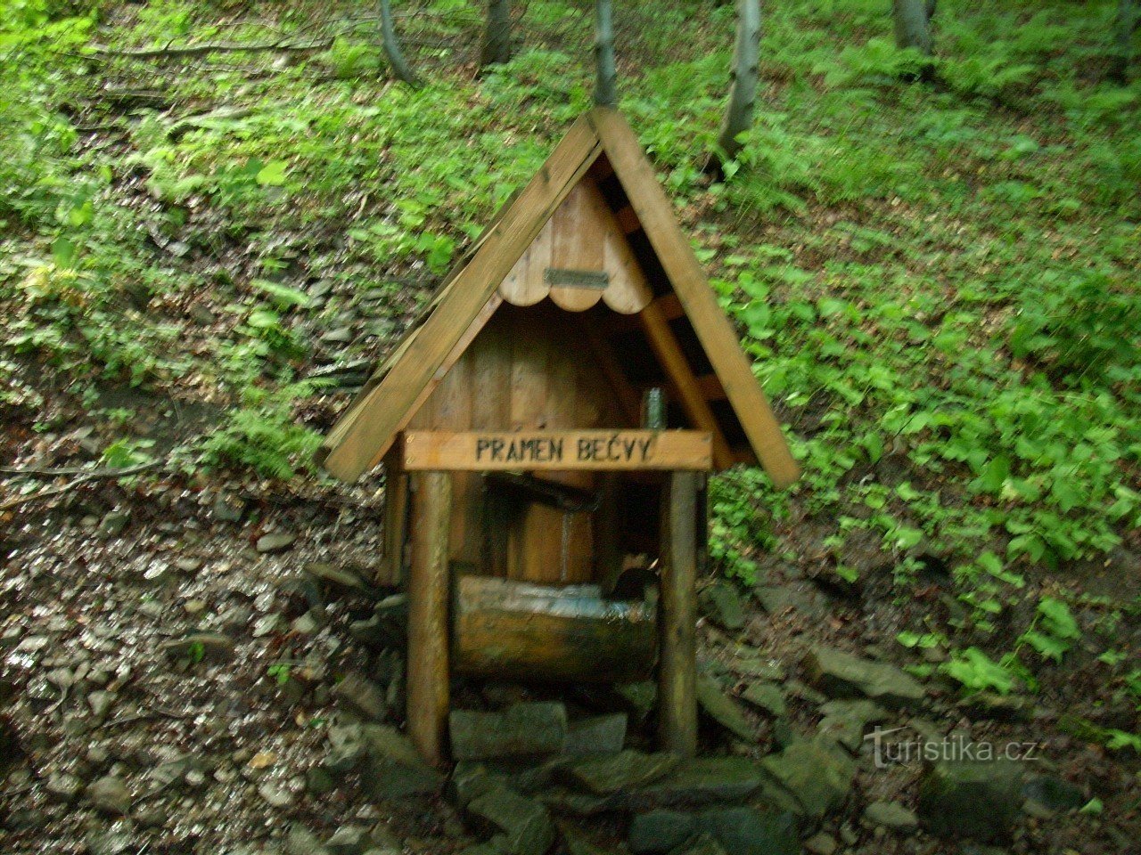 From Horní Bečva to the source of Rožnovská Bečva