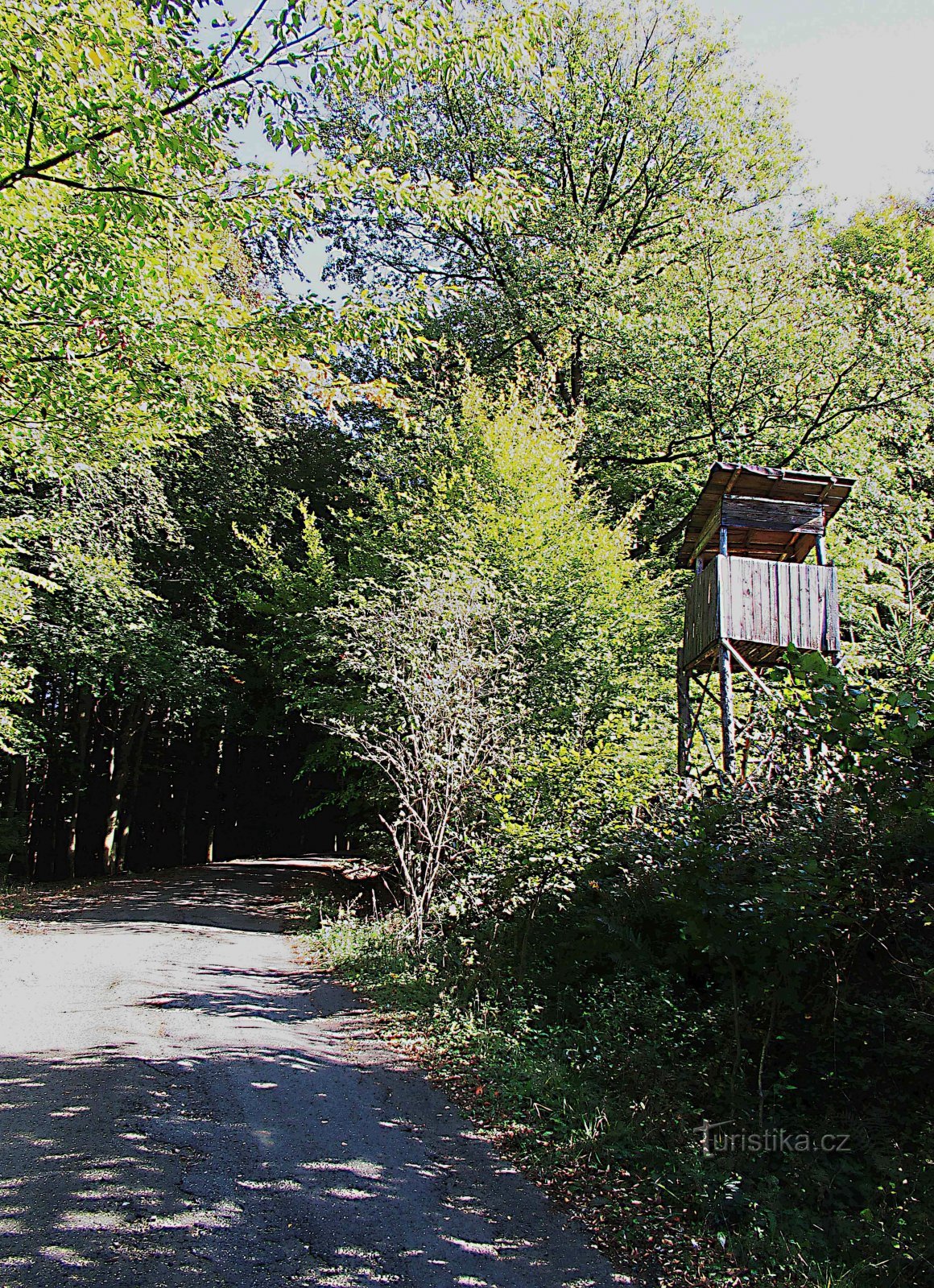 From Horní Lhota to Janov hrad nad Vizovice