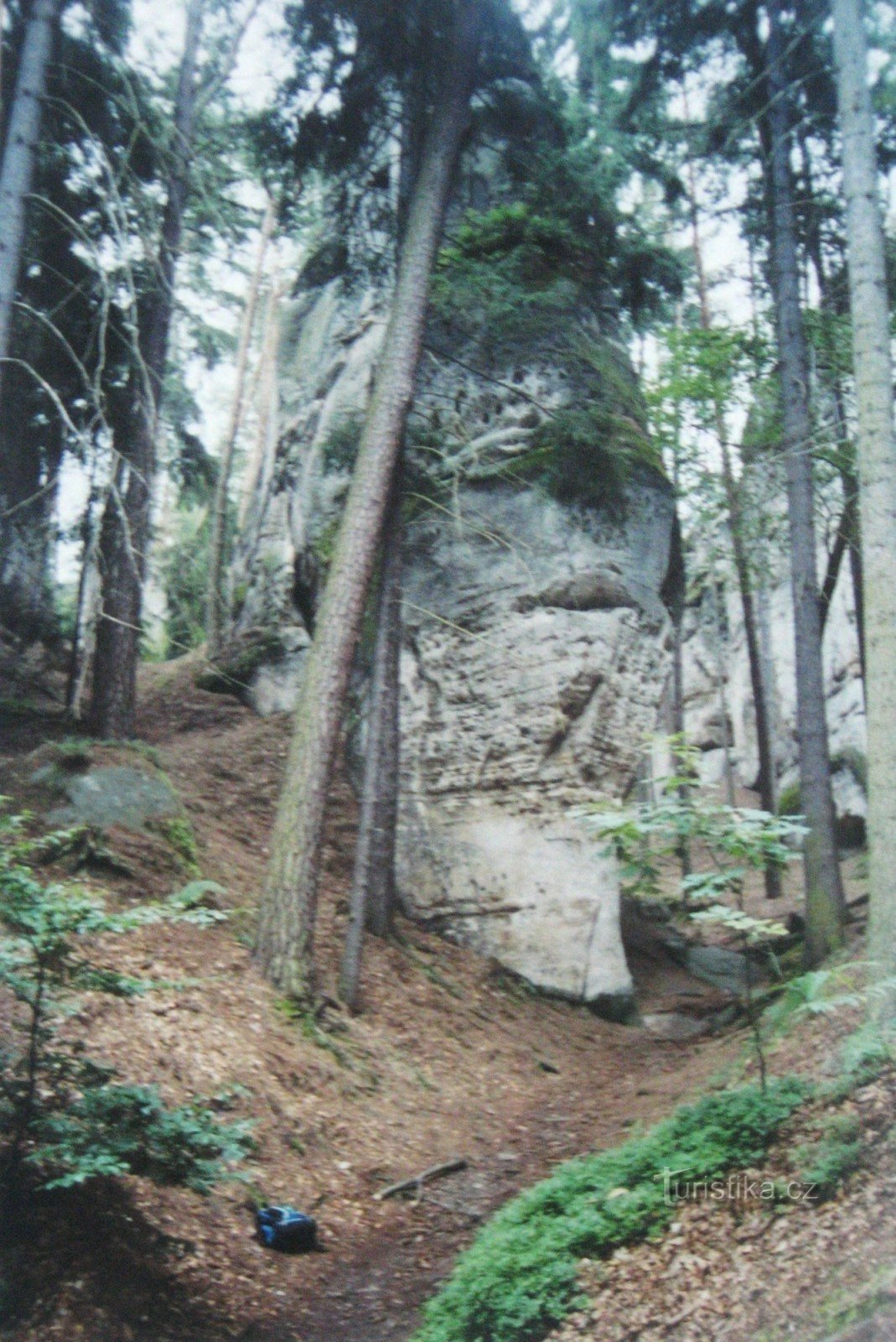 A Hruboskalsky sziklavárosból