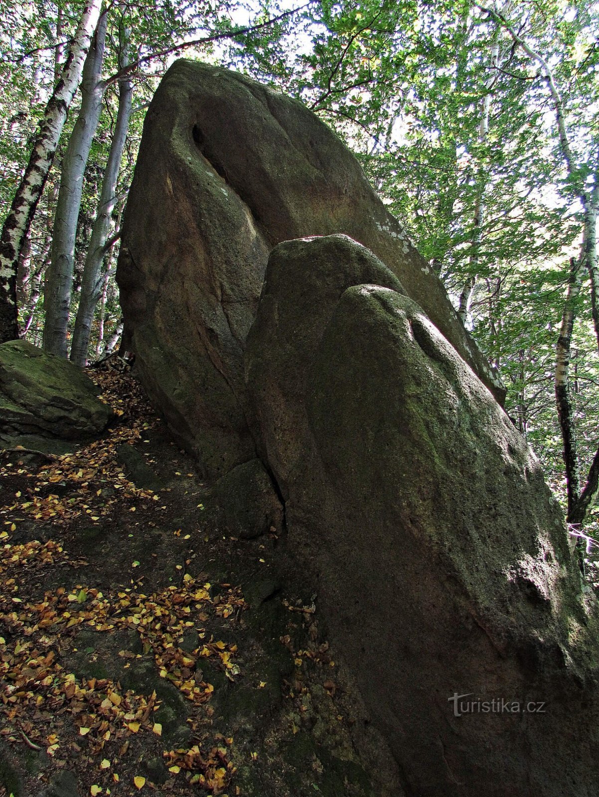 From Jankovice to Bunč, rocks under Jílovová and Komínky