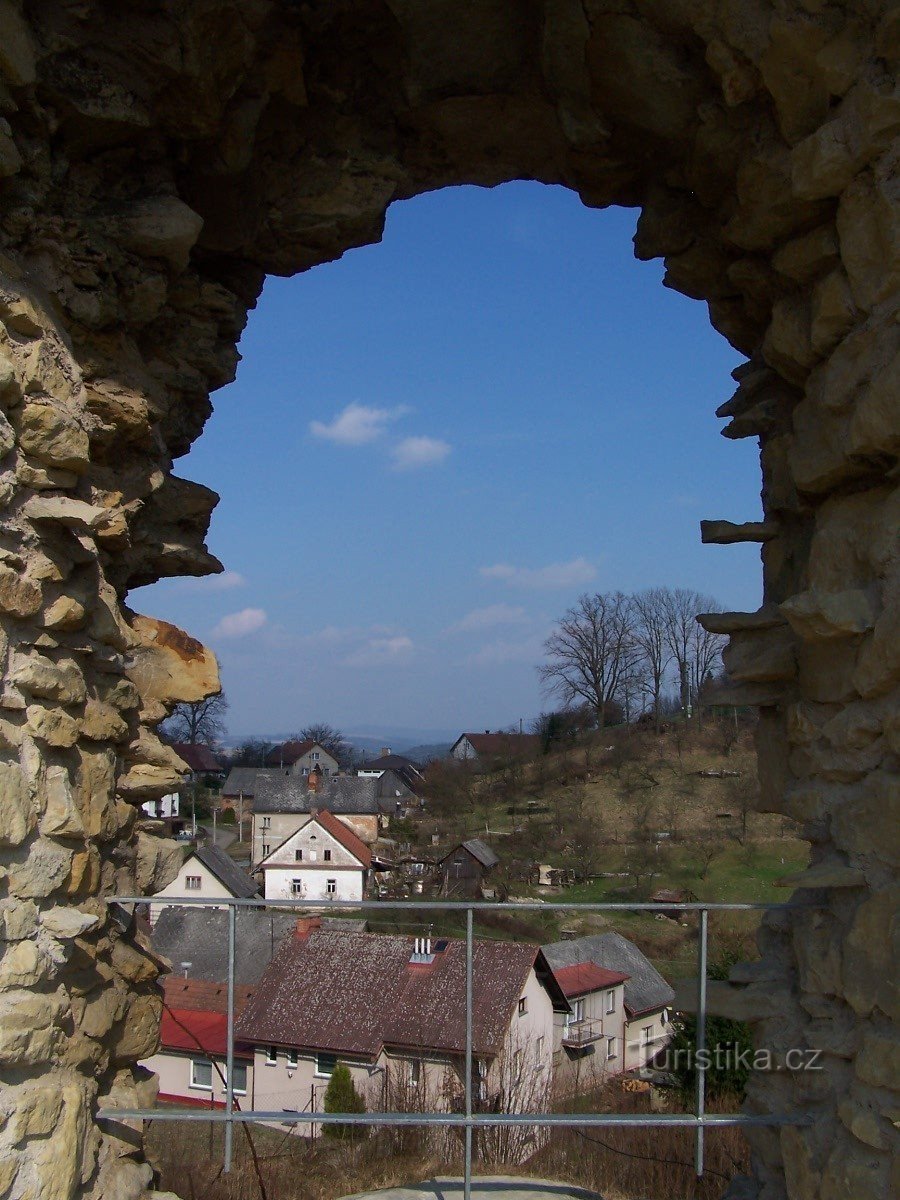 Lanšperk から Dolní Dobrouč へ