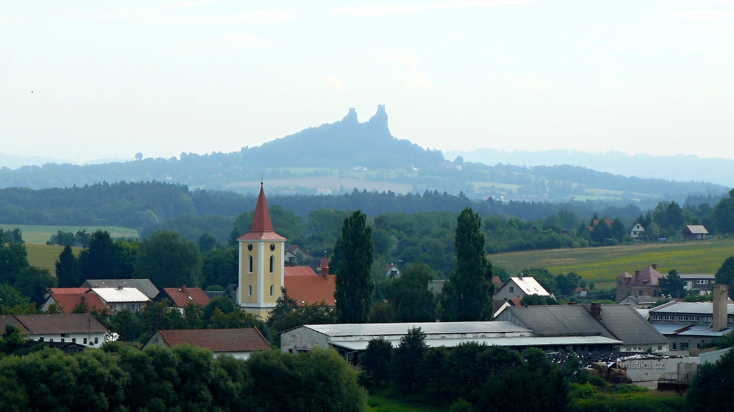 From Libošovice to Březina via Krásná vyhlídka