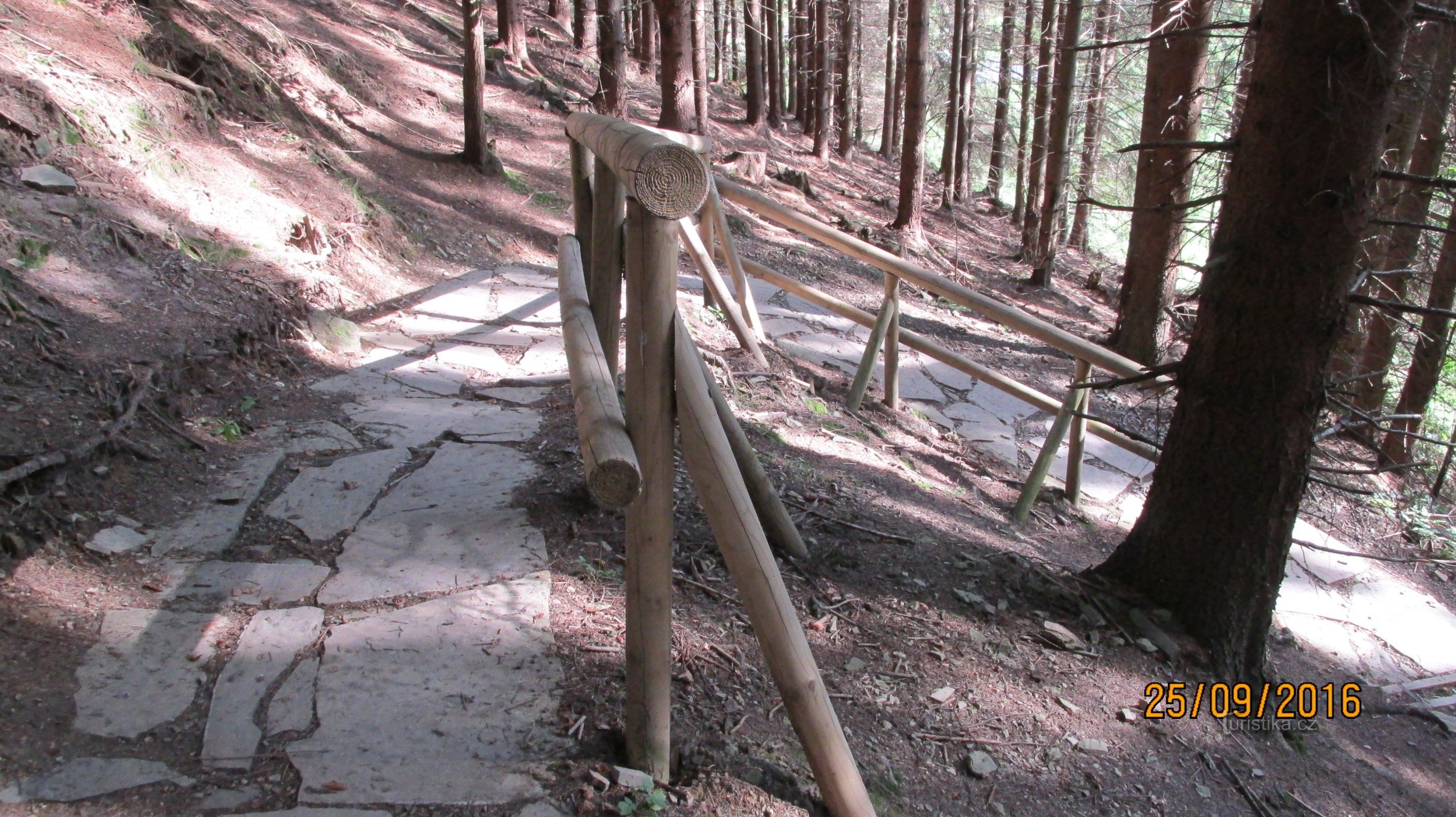 Från Lomná via Kamenitý och vidare till Kozubová