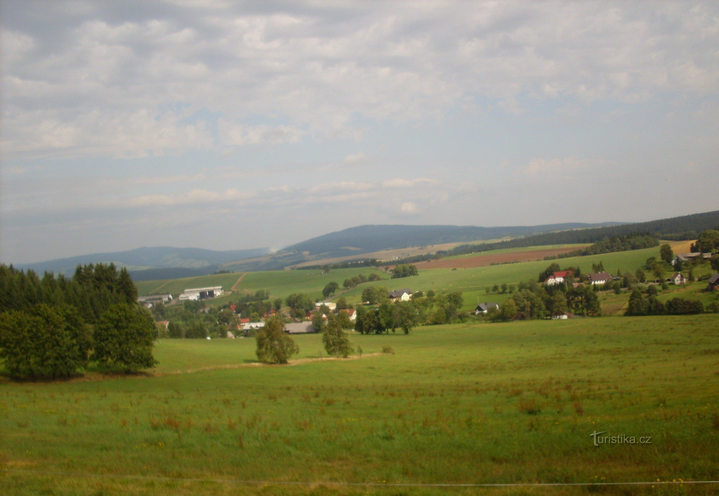 Von der Wiese nach Petrovice