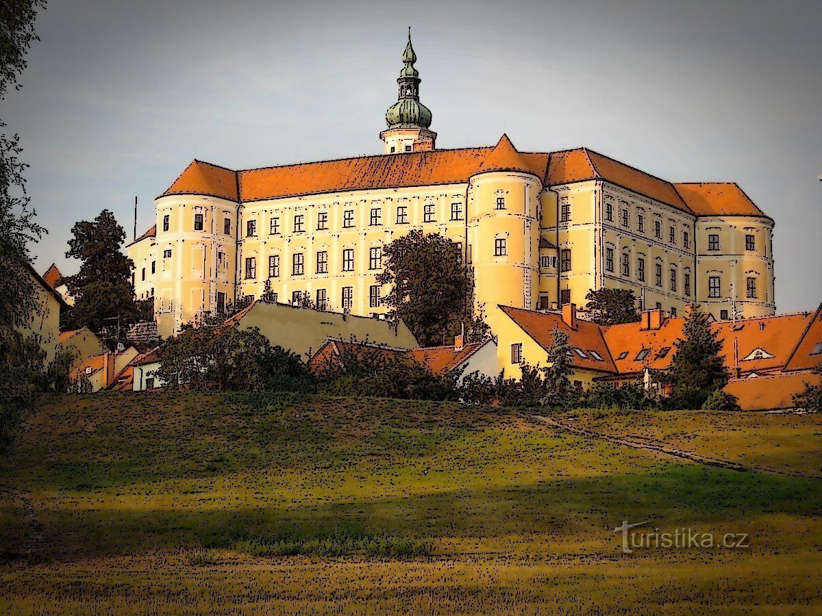 Van Mikulov naar Pálava naar het weeskasteel