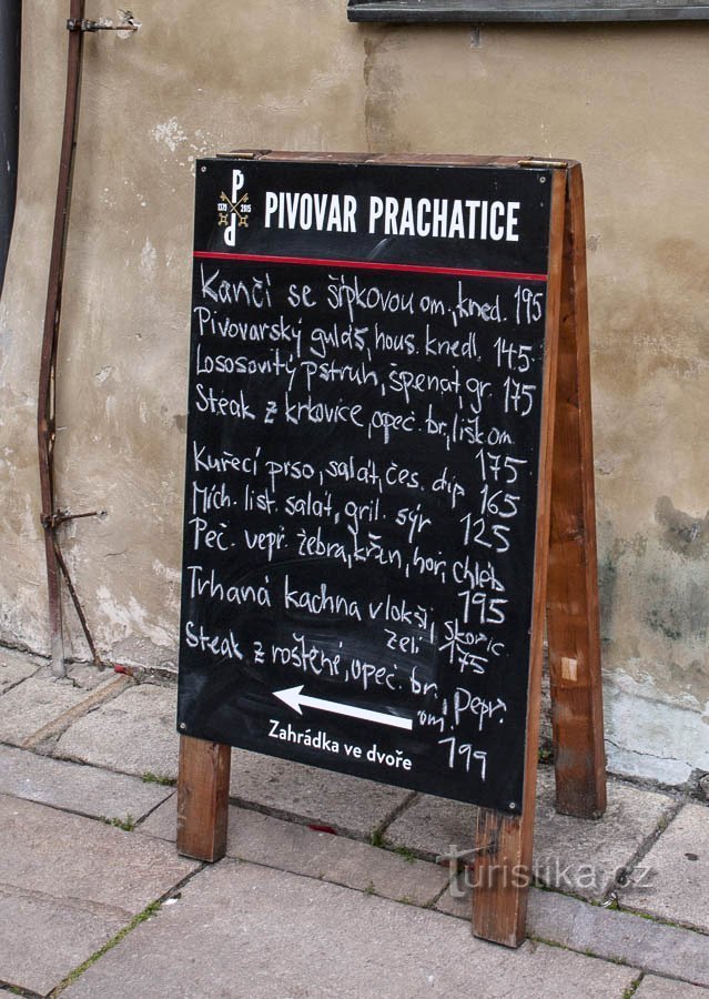 Depuis le menu