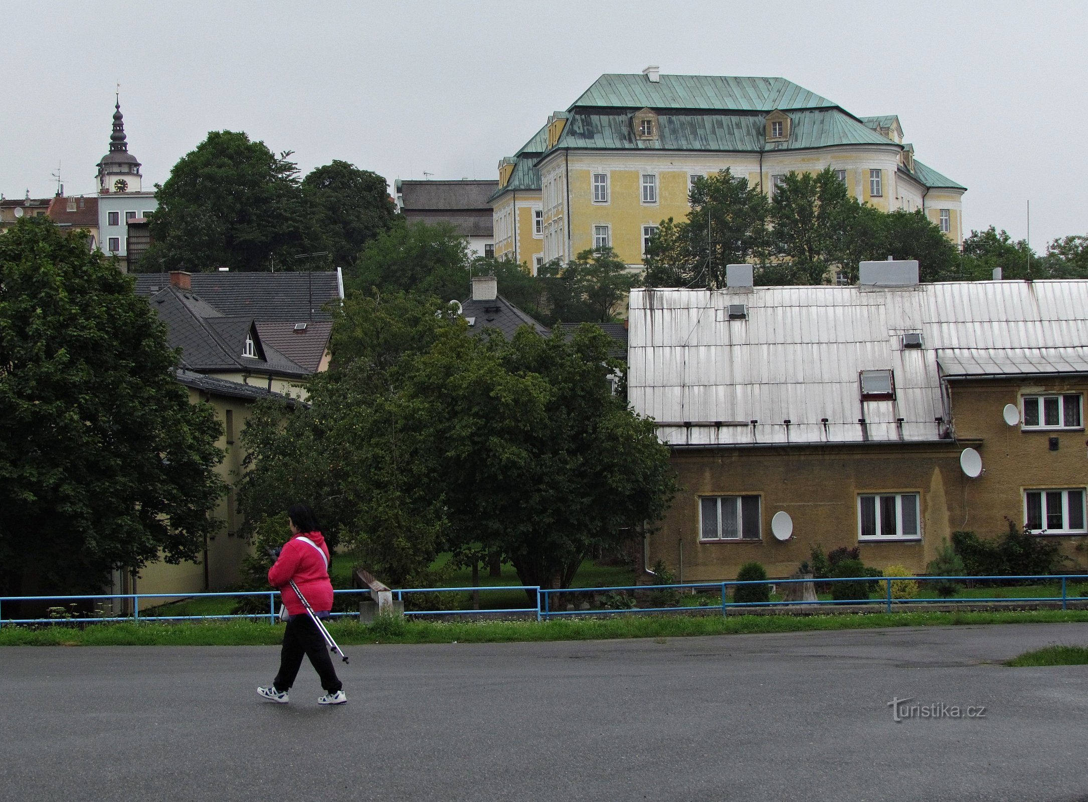 från stationen till centrum