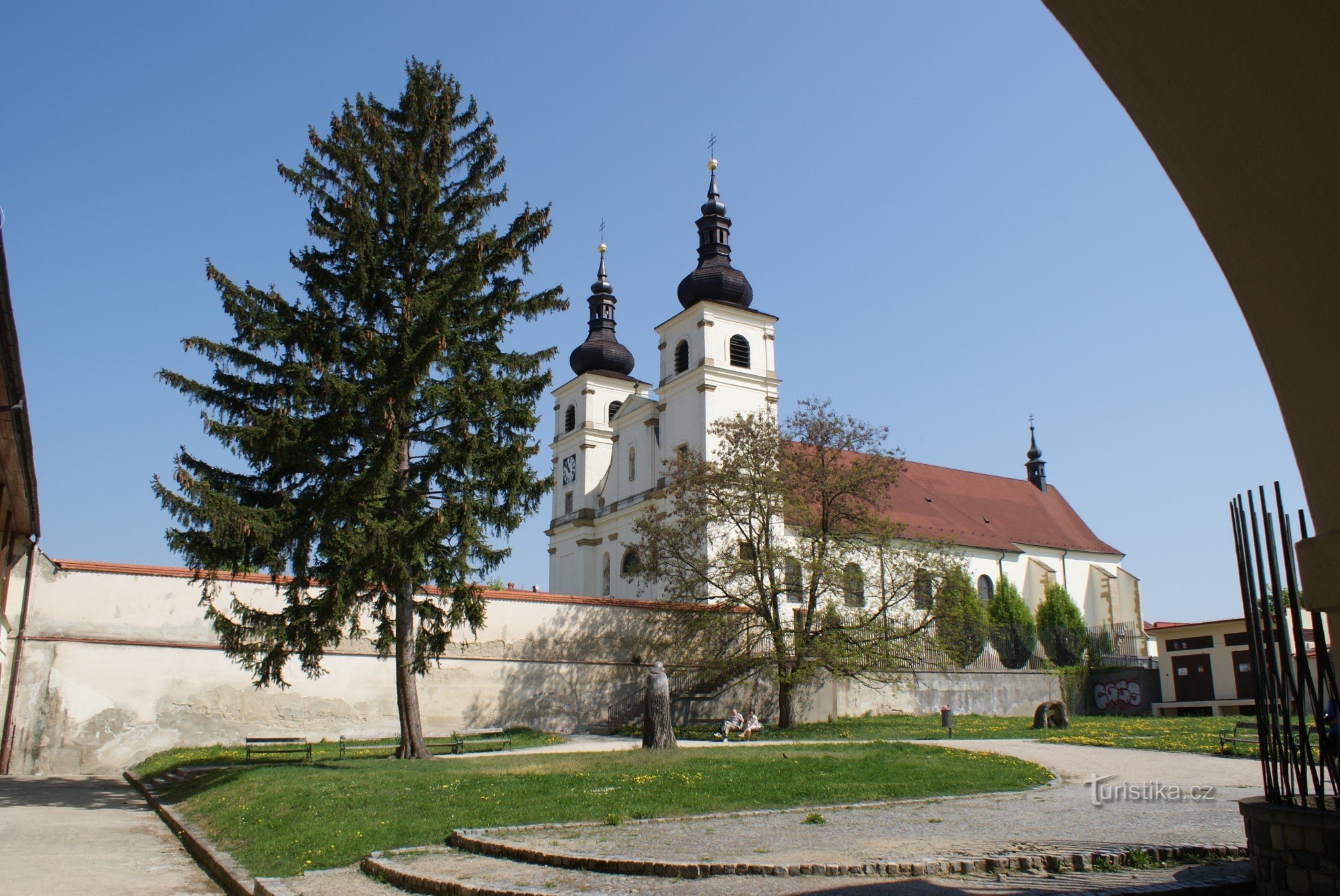 from the Manor House courtyard