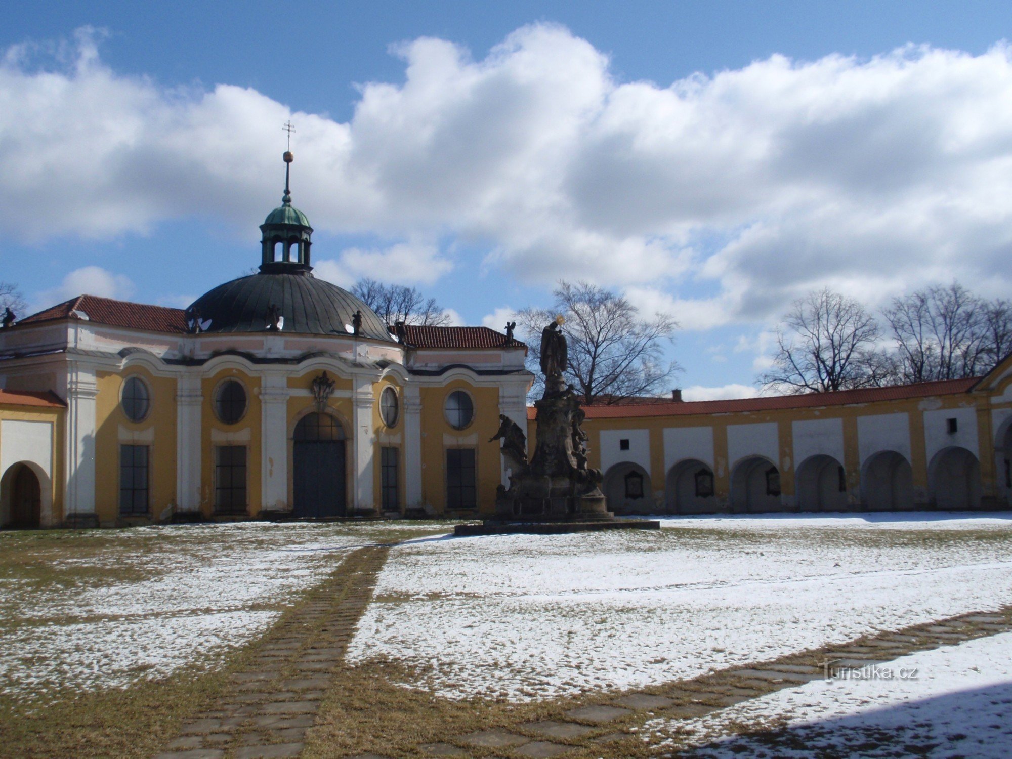 Fra Olomouc til Svatý Kopeček og tilbage