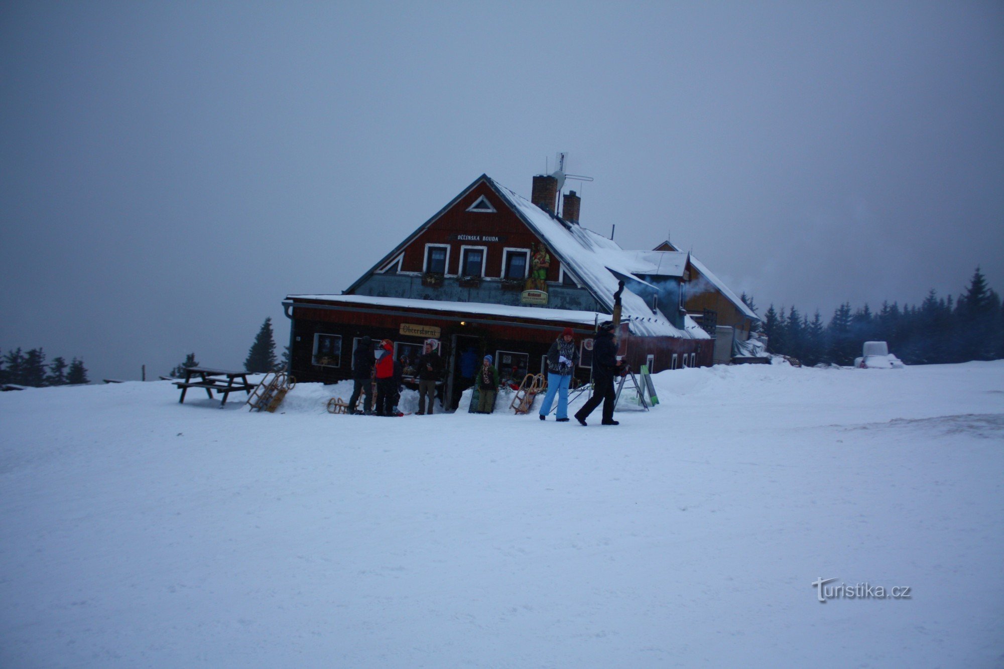 from Peca pod Sněžkou via Růžohorky to Sněžkou