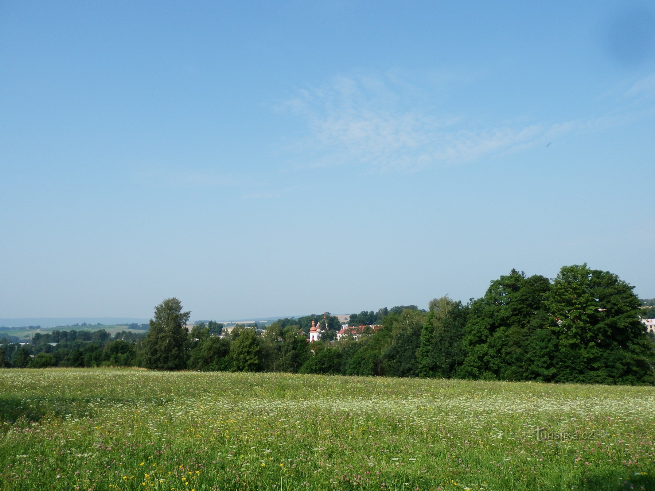 Rokytnice-től Neratovig, Anenský vrch-ig és vissza