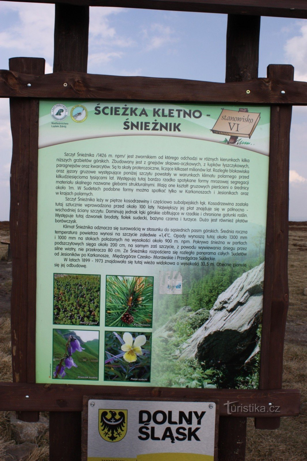 Desde la torre de observación Klepáč hasta Kralický Sněžník