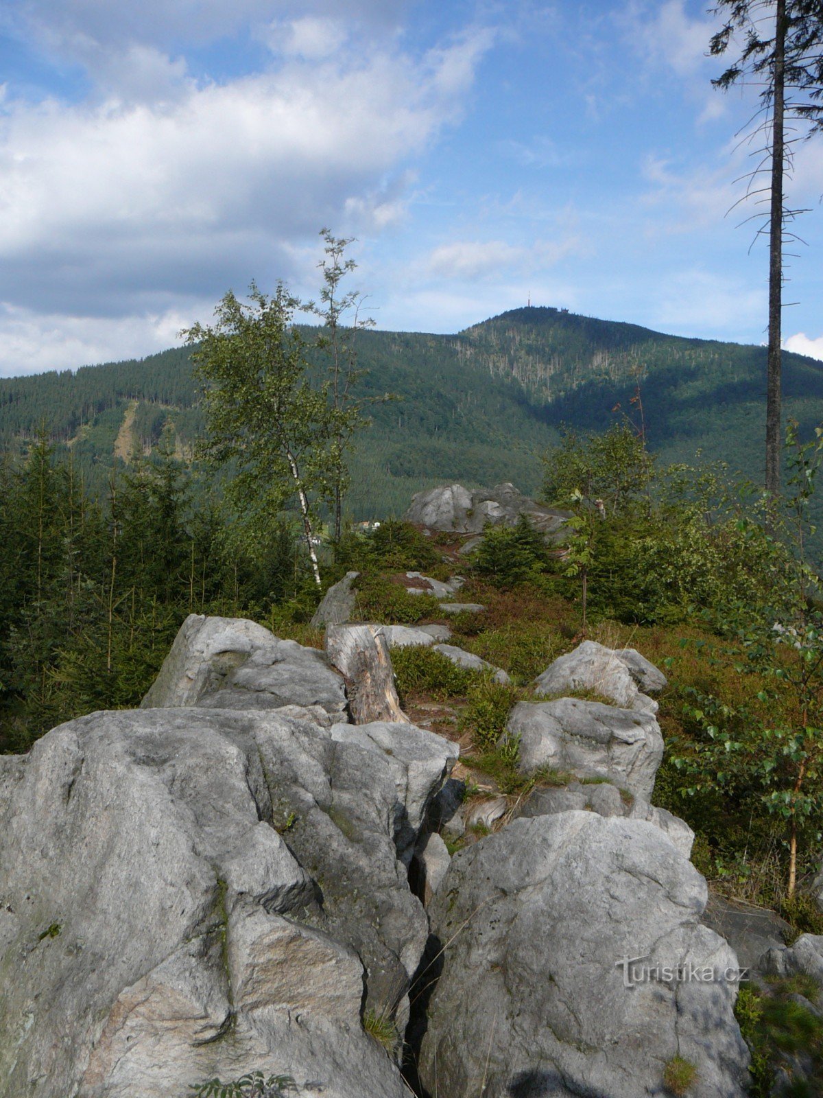 från de stora rävhålen till Lysá