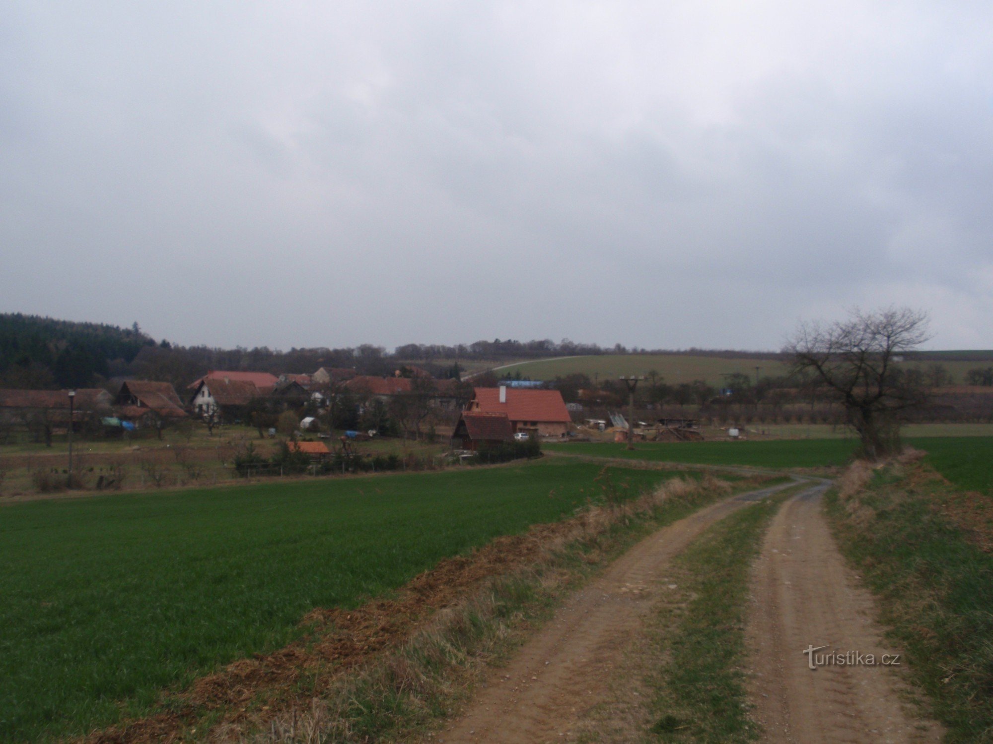 Veverská Bítýška から Tišnov まで