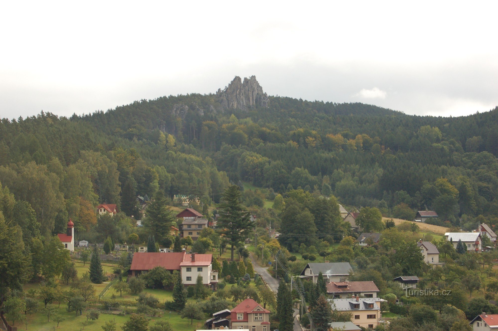 From the Vranovský ridge