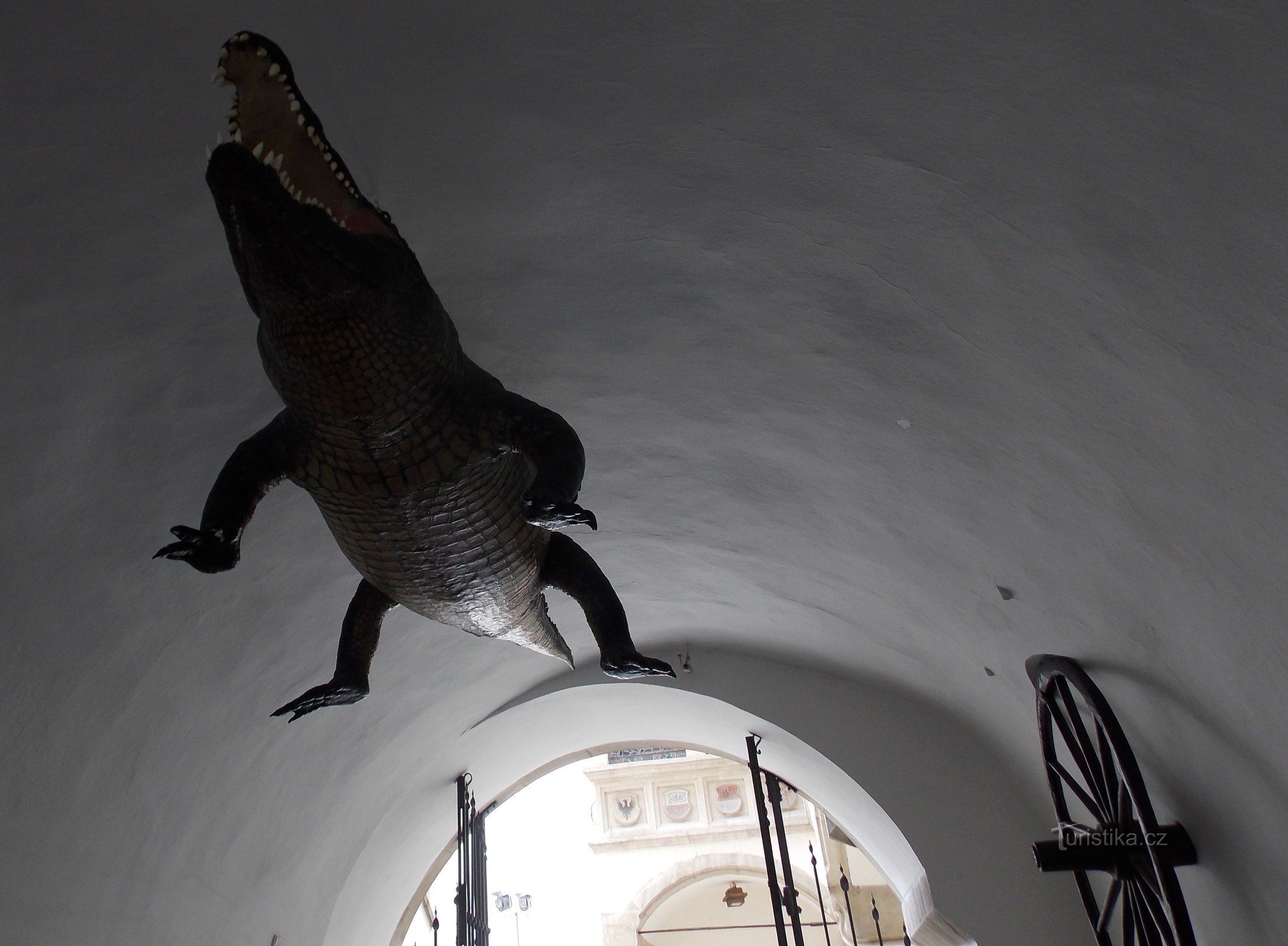 Behind the Brno Dragon to the Old Town Hall