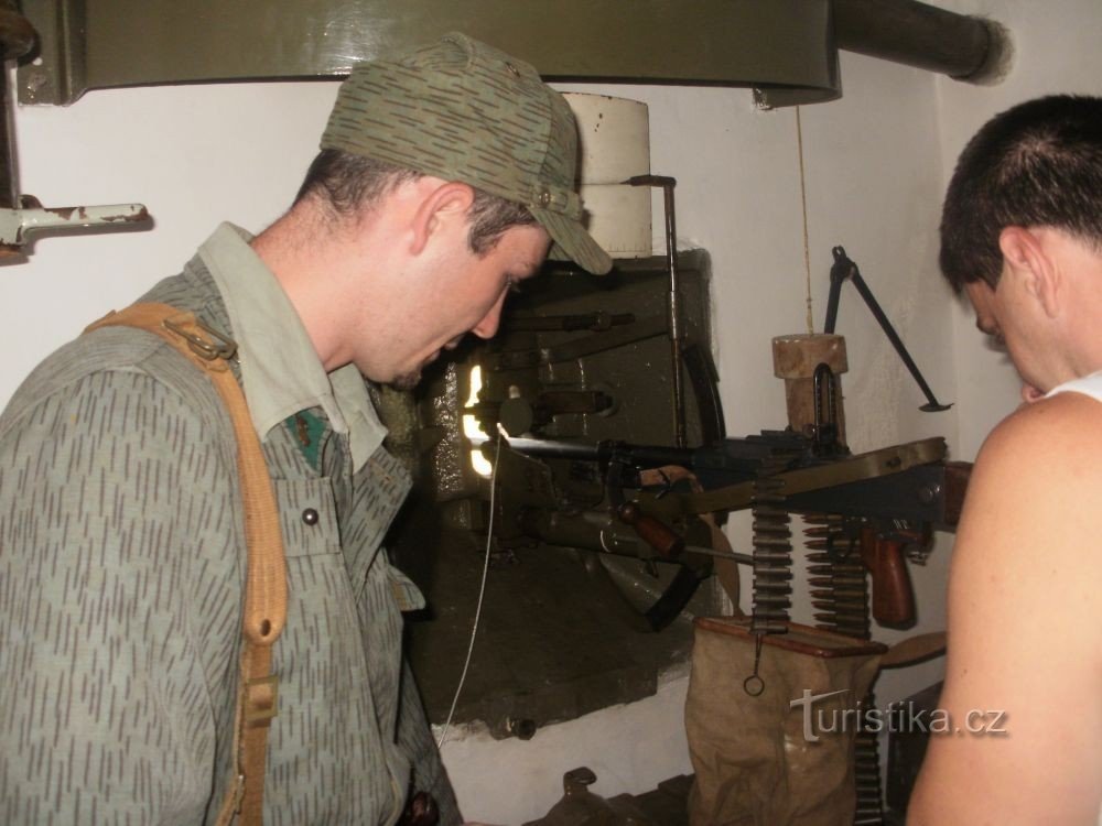 Behind the bunkers to Chotěbuz