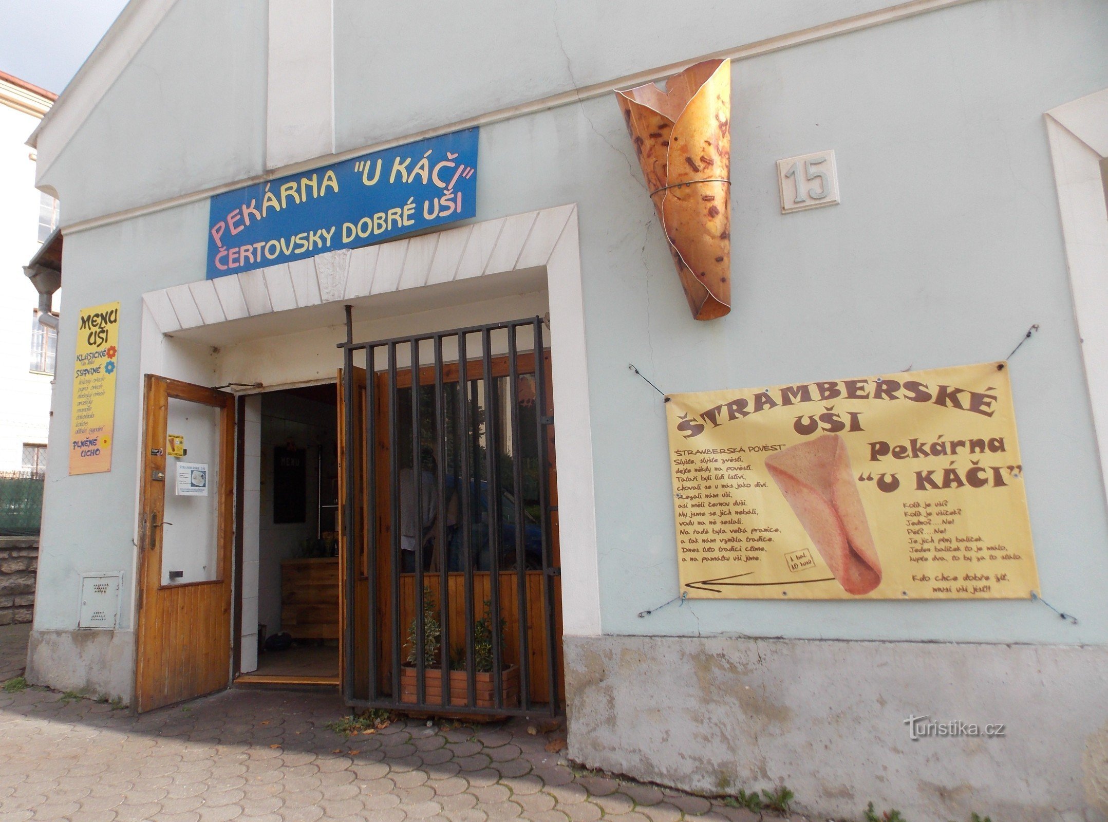 For goodies at the Bakery - U Káči in Štramberk