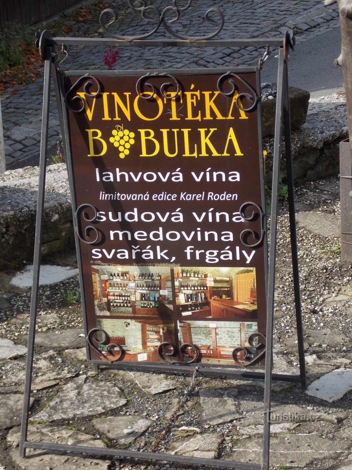 For god vin, gå til vinbutikken Bobulka i Štramberk