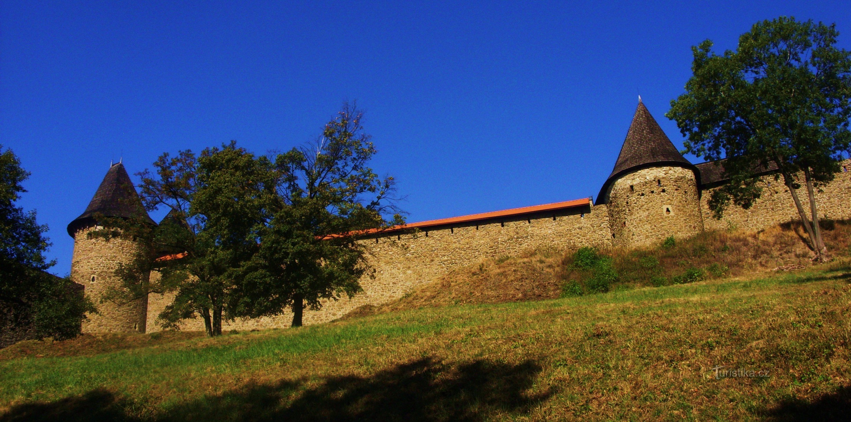 Por trás da história no Castelo de Helfštýn