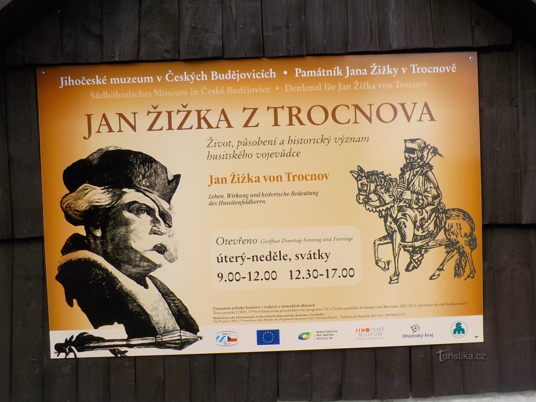 Behind Jan Žižka and his life